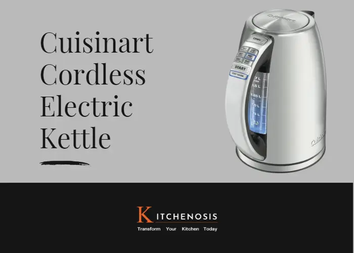 Cuisinart CPK-17 PerfecTemp Cordless Electric Kettle