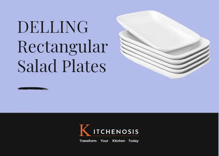 Delling Rectangular Salad plates