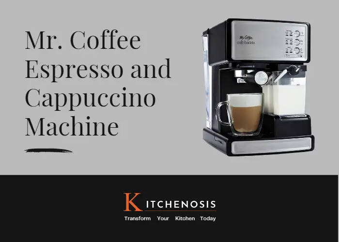 Mr.Coffee Espresso and cappuccino Machine