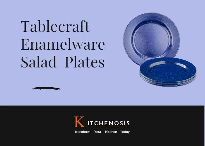 Tablecraft Enamelware Salad Plates