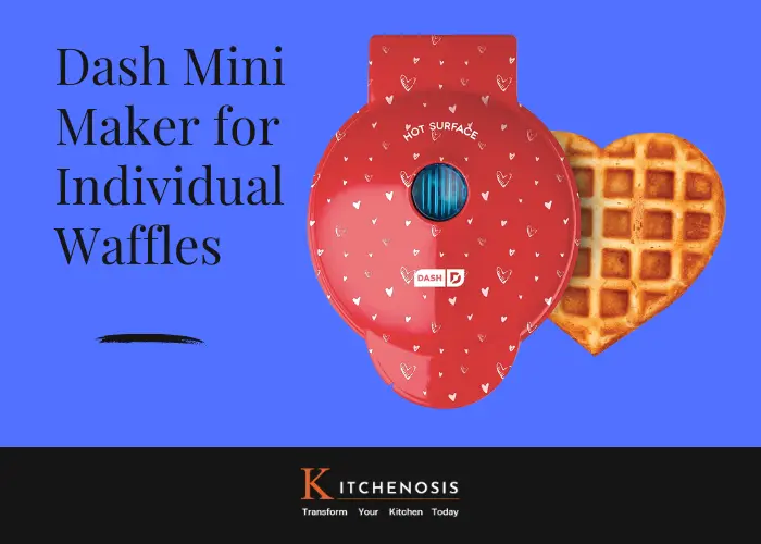 DASH Mini Maker for Individuals Waffles