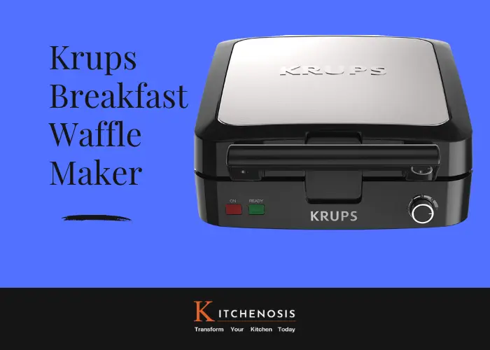 Krups Breakfast Waffle Maker