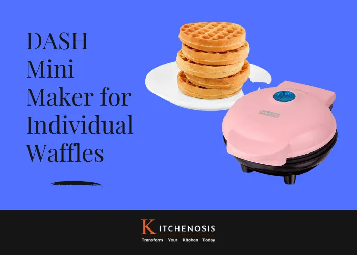DASH Mini Maker for Individuals Waffles