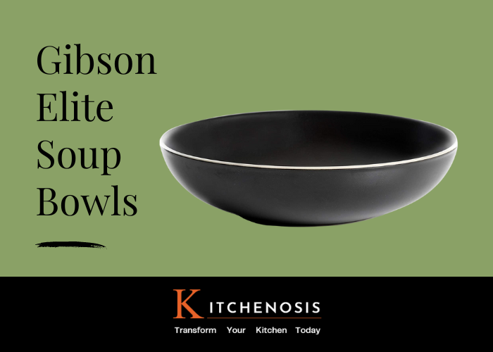 Gibson Elite Soup Bowls
