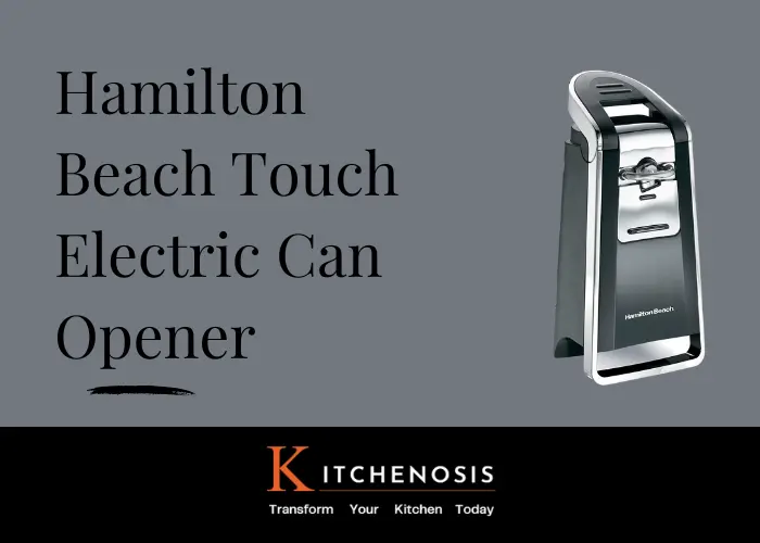 Hamilton Beach Touch Electric Can Opener
