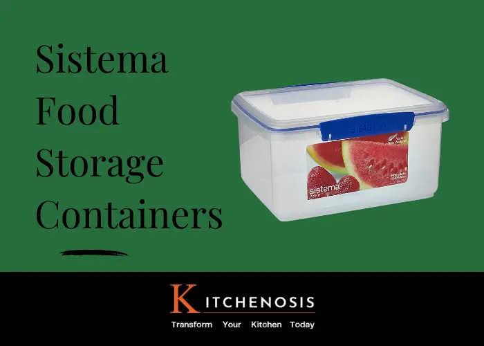 Sistema 1830 Klip It Collection Rectangle Food Storage Containers