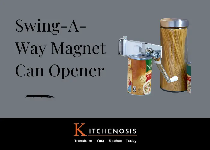 Swing-A-Way Wall Mount Can Opener with Magnet