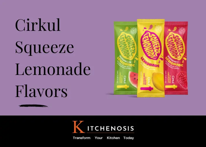 Cirkul Squeeze Lemonade Flavors
