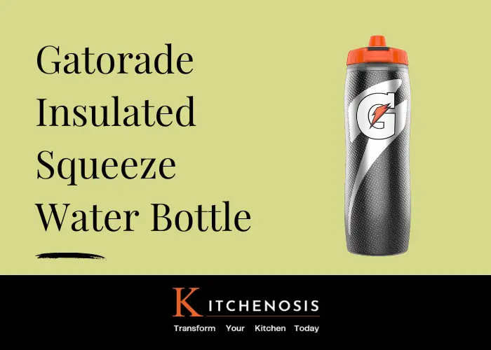 Gatorade Insulated Squeeze Water Bottle